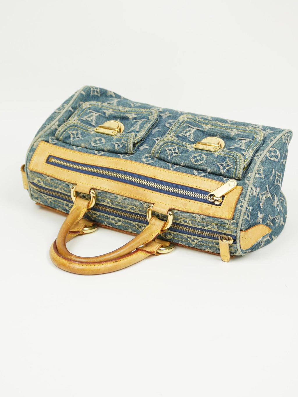 LOUIS VUITTON DENIM NEO SPEEDY BAG