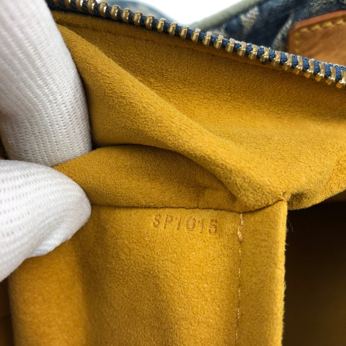LOUIS VUITTON NEO SPEEDY DENIM BAG