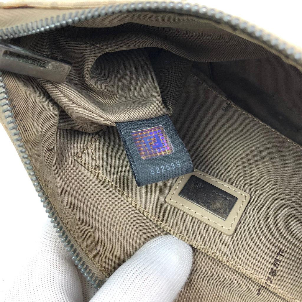 FENDI ZUCCA SHOULDER BAG