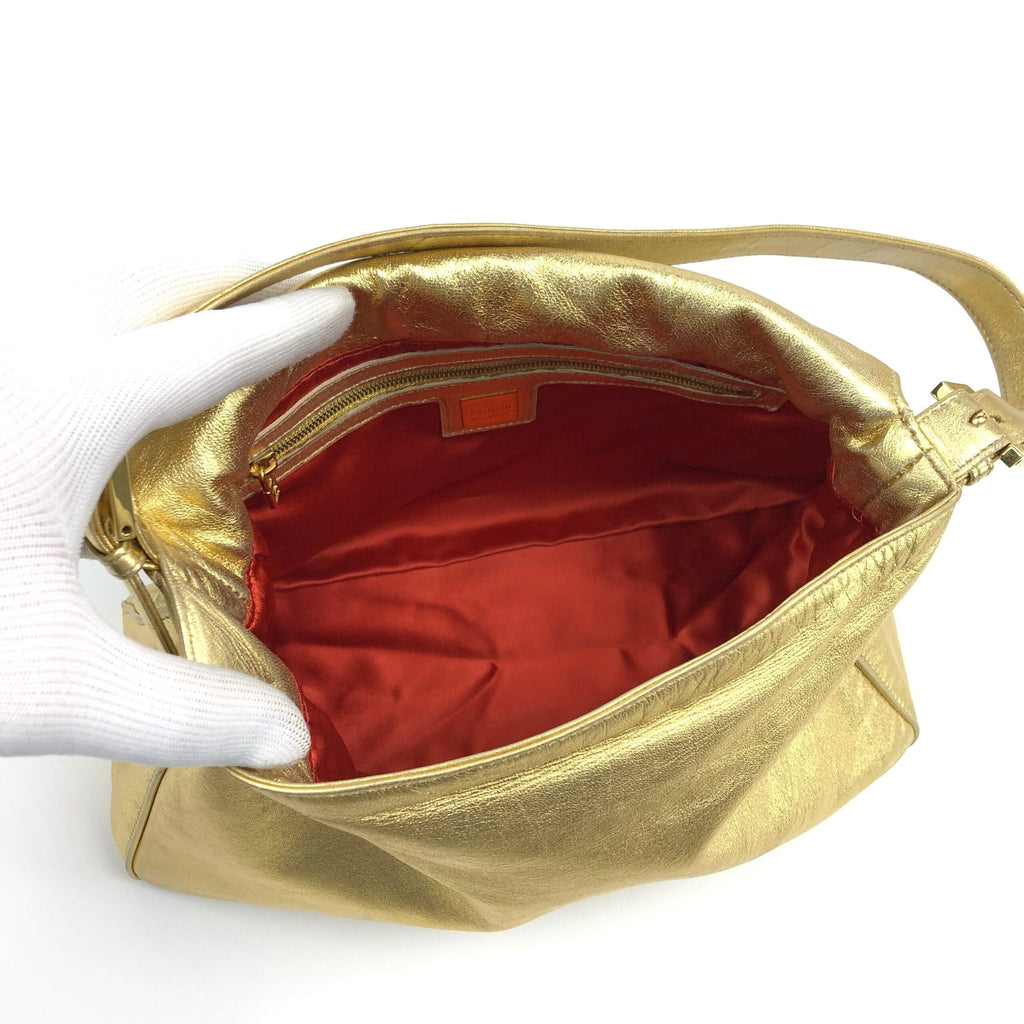 FENDI GOLD MAMA BAGUETTE