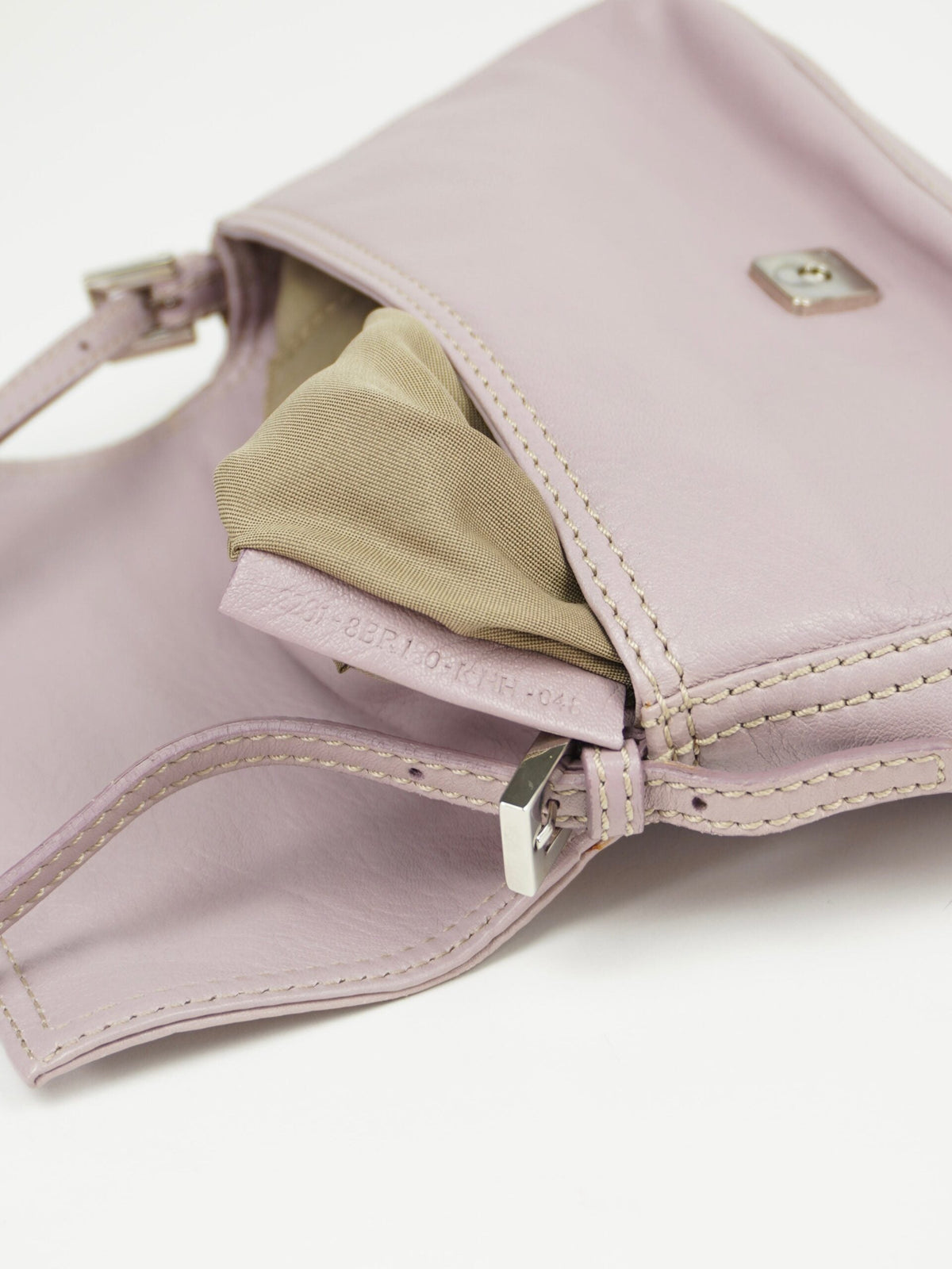 FENDI LEATHER BAGUETTE