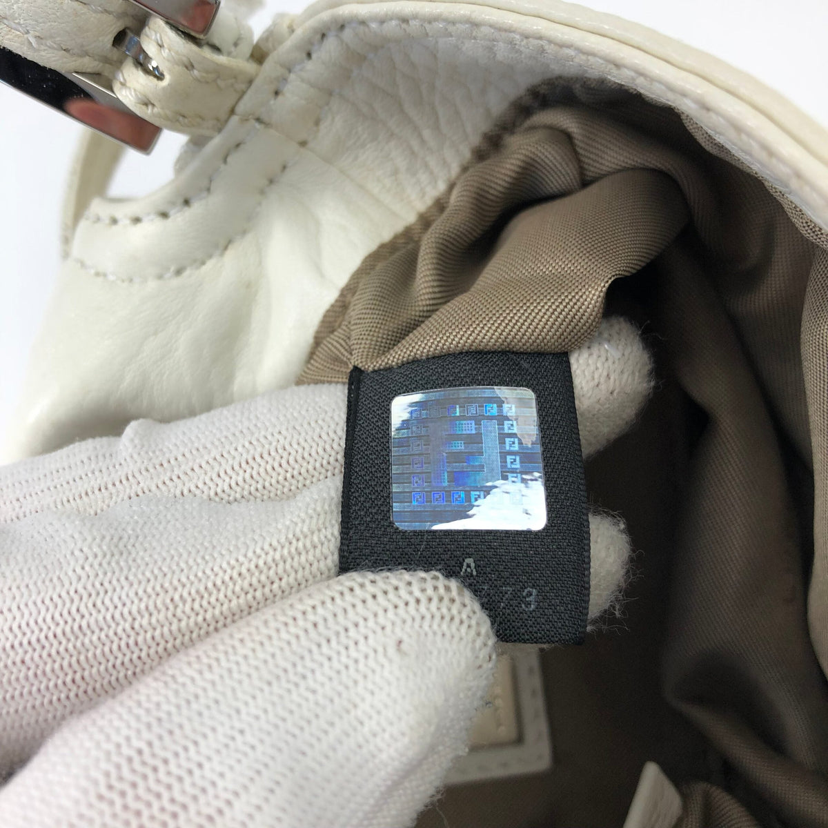 FENDI LEATHER BAGUETTE BAG