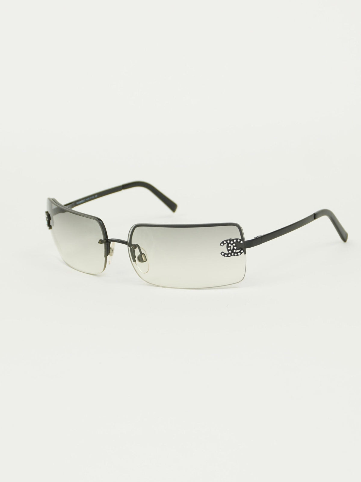 CHANEL RHINESTONE SUNGLASSES