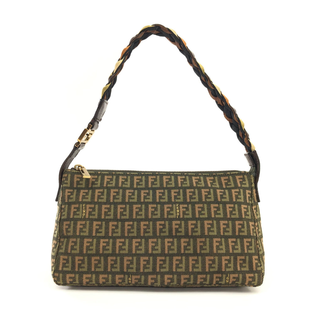 FENDI ZUCCA SHOULDER BAG