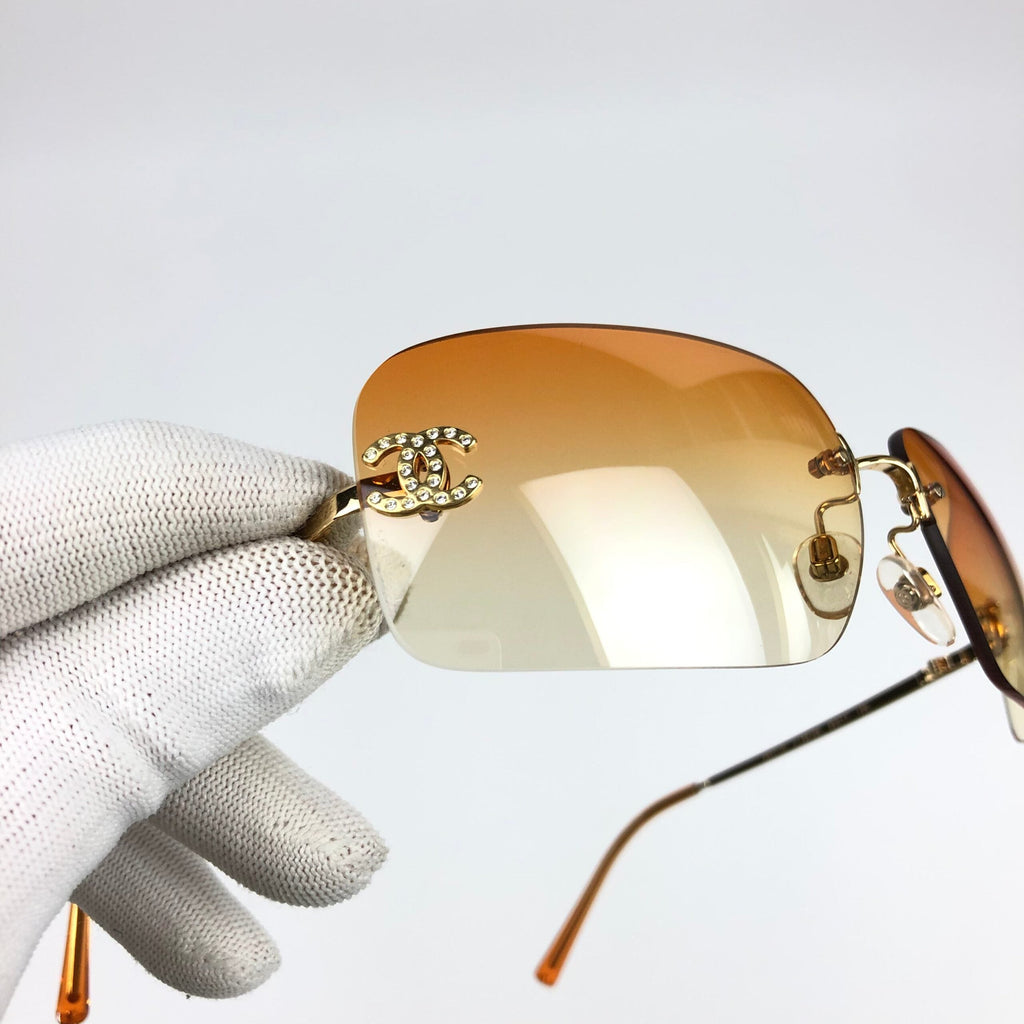 CHANEL RIMLESS SUNGLASSES