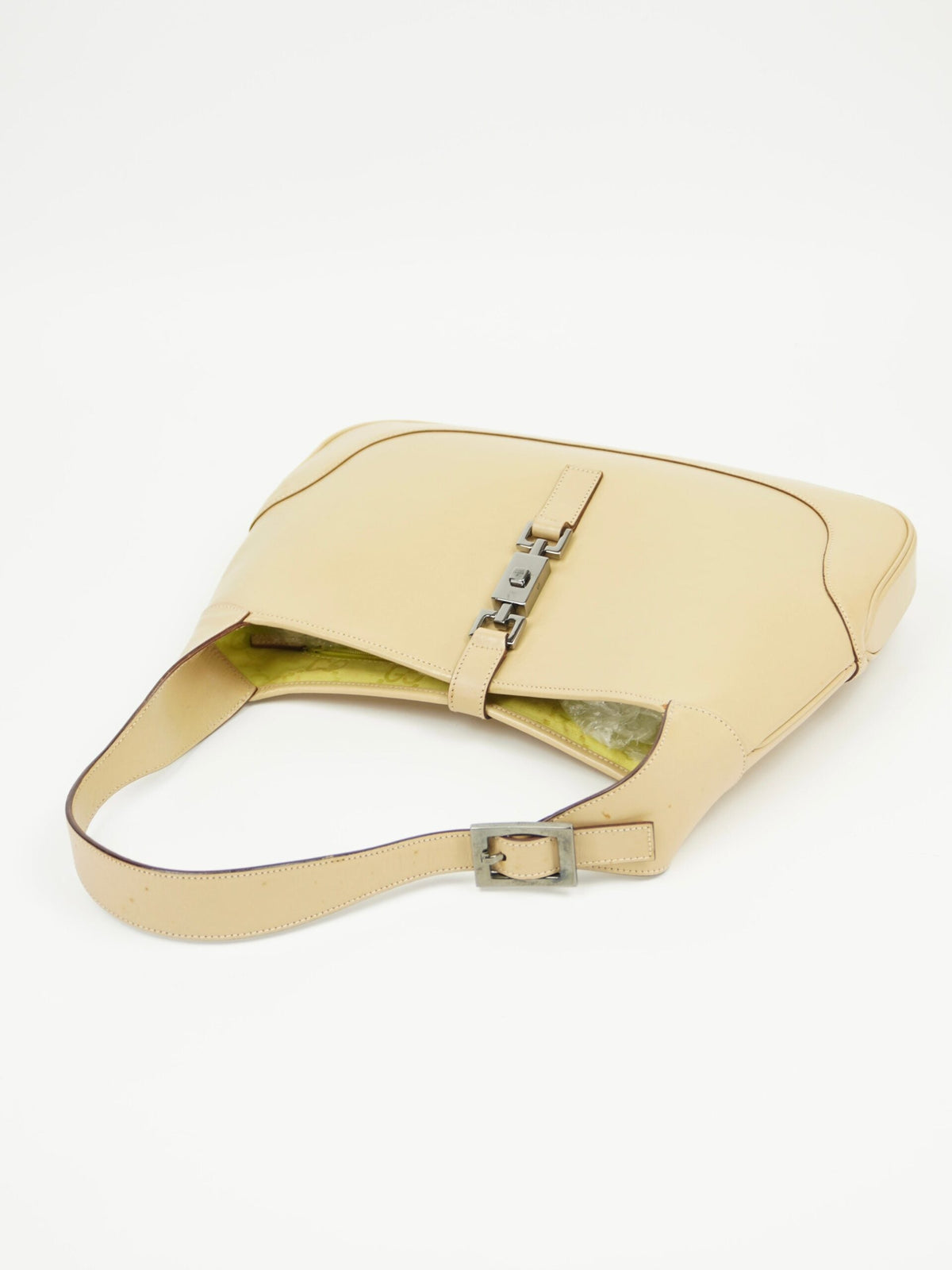 GUCCI LEATHER JACKIE SHOULDER BAG