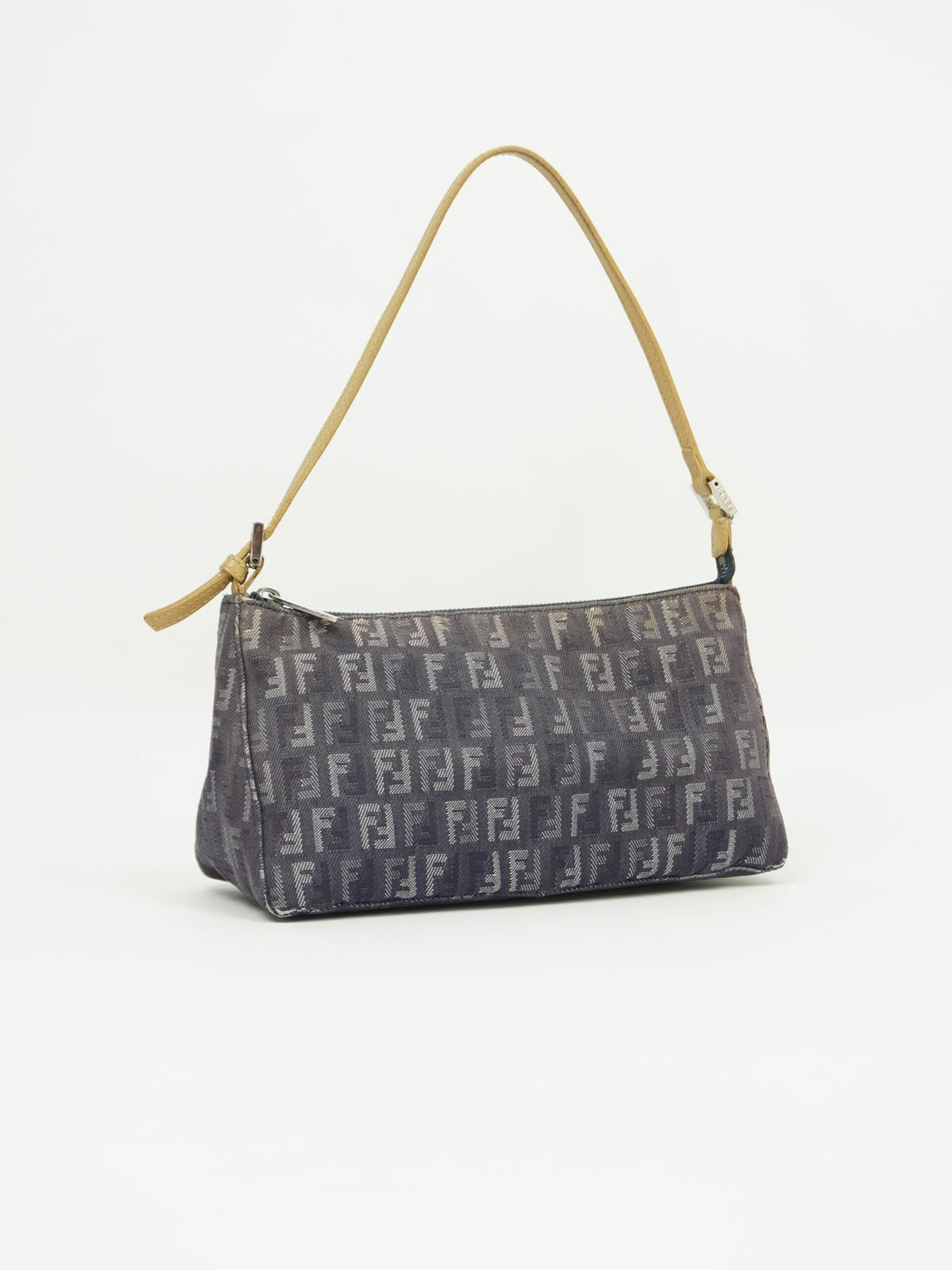 FENDI DENIM ZUCCA SHOULDER BAG