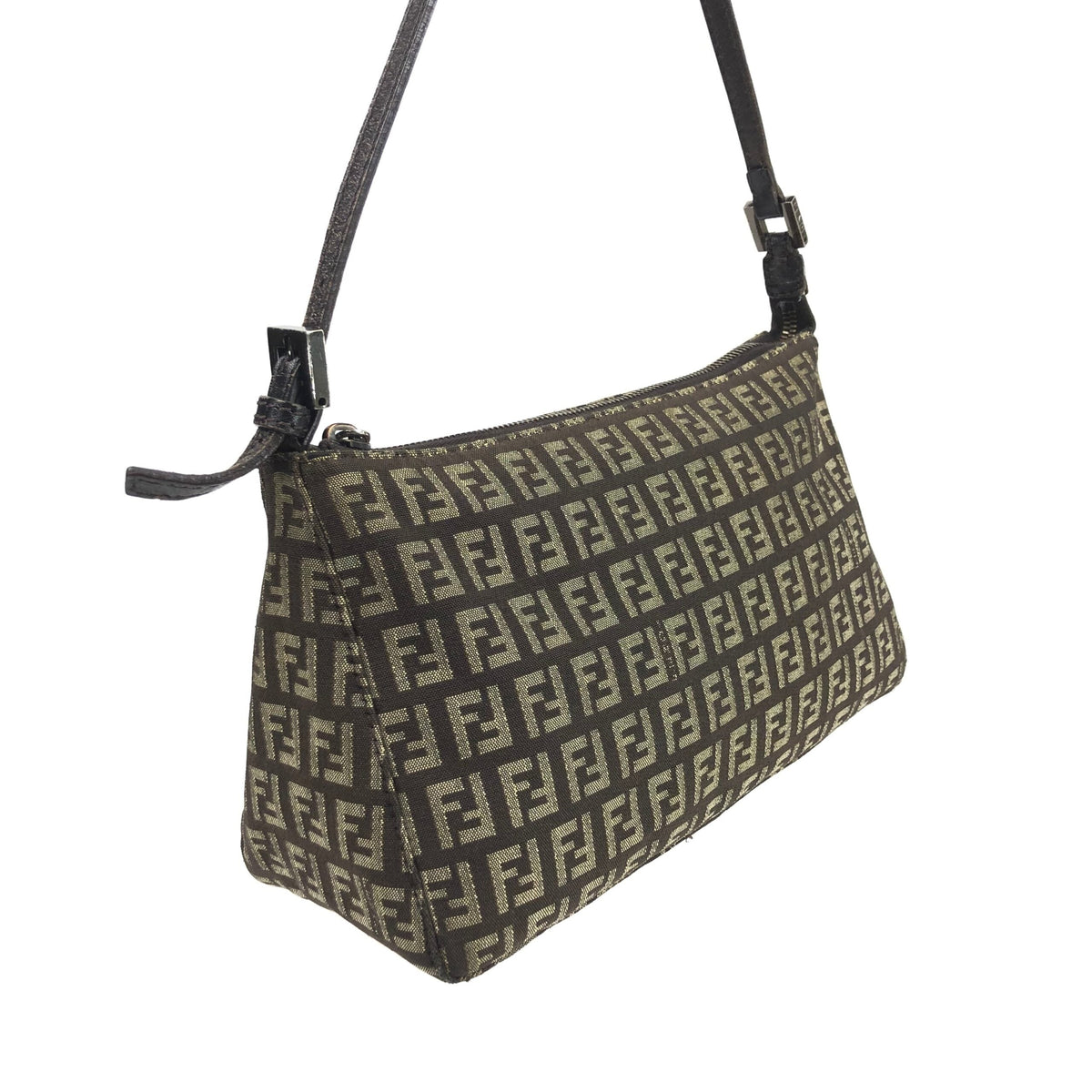 FENDI ZUCCA SHOULDER BAG