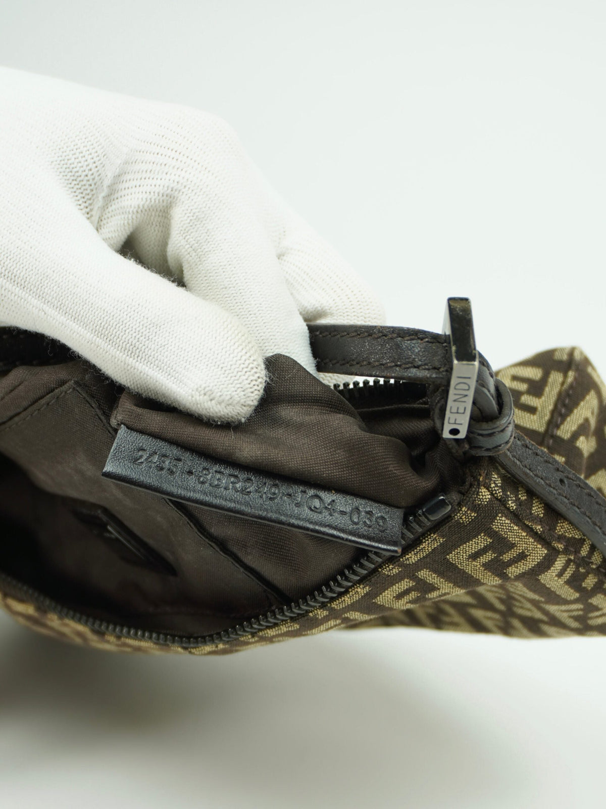 FENDI ZUCCA SHOULDER BAG