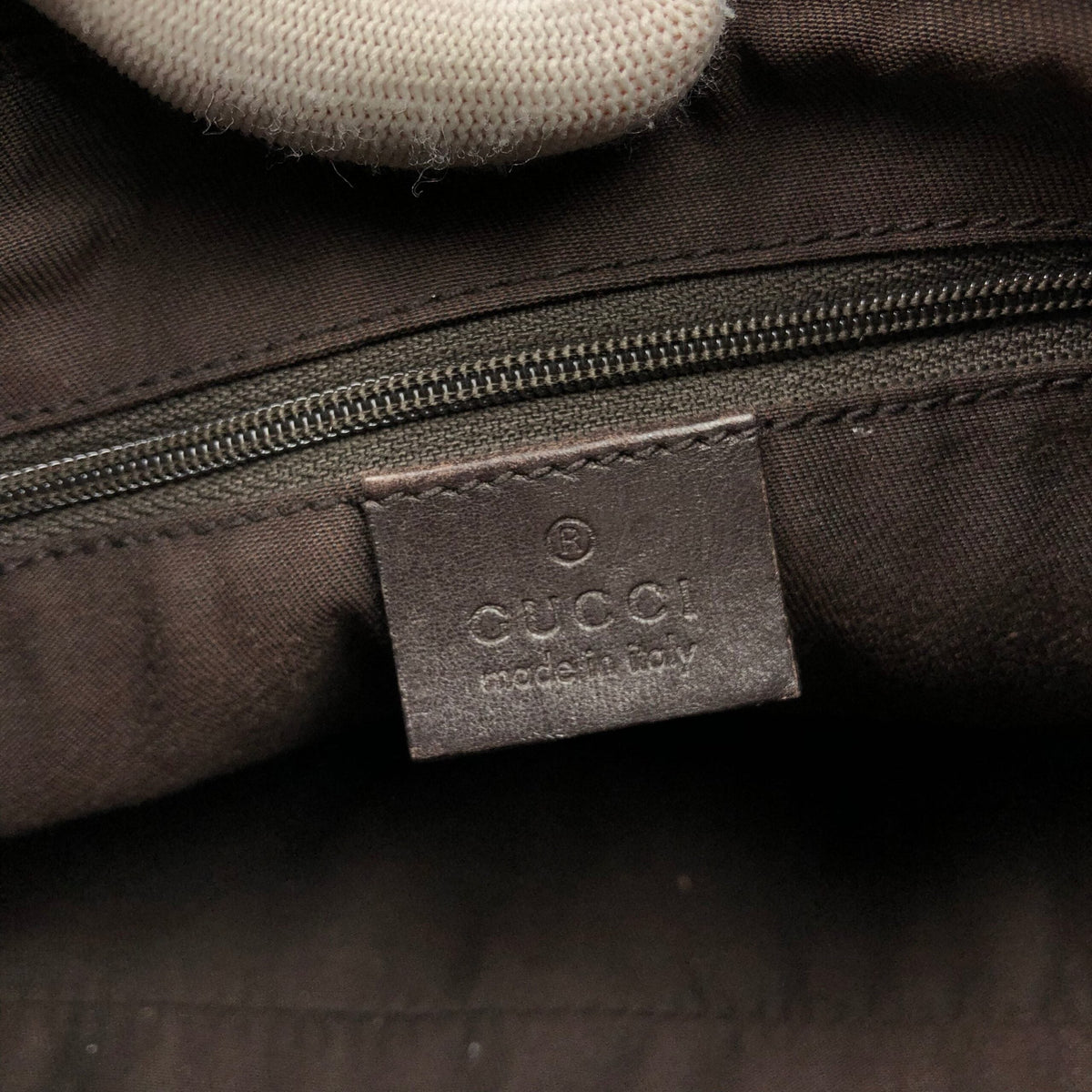 GUCCI MONOGRAM SHOULDER BAG