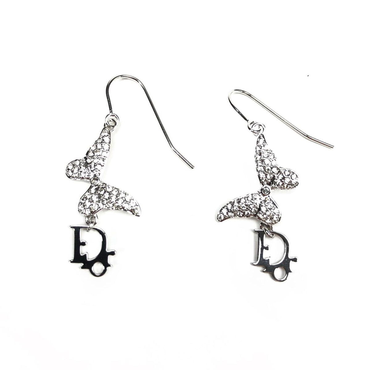 CHRISTIAN DIOR JEWELLED EARRINGS