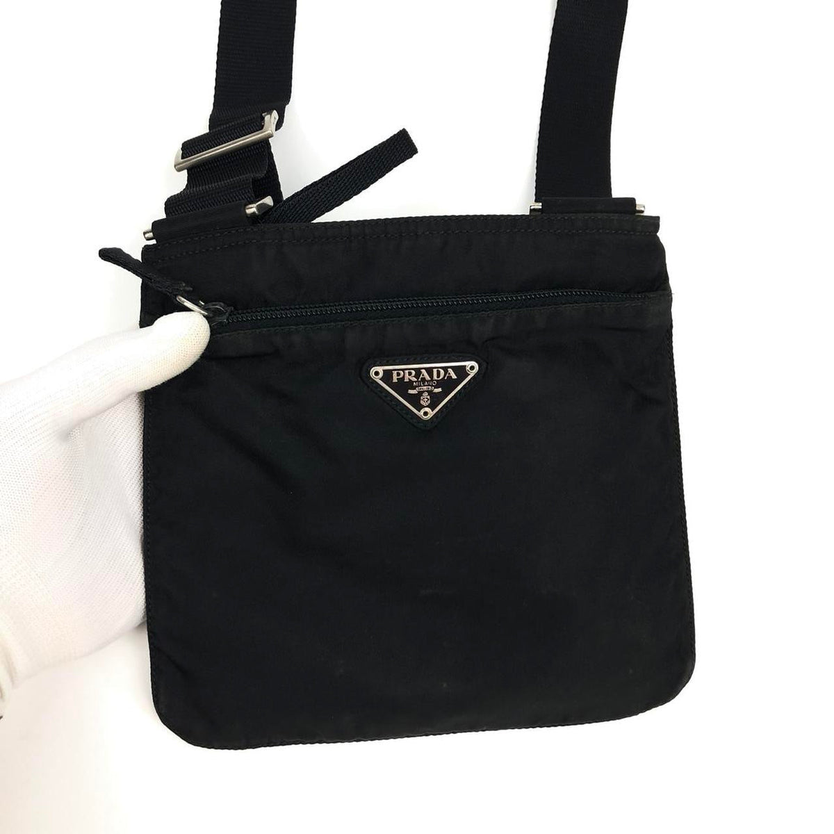 PRADA NYLON CROSSBODY BAG