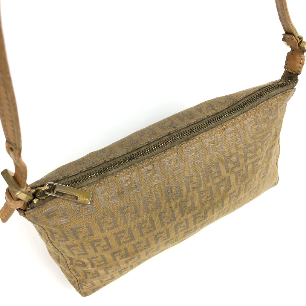 FENDI ZUCCA SHOULDER BAG