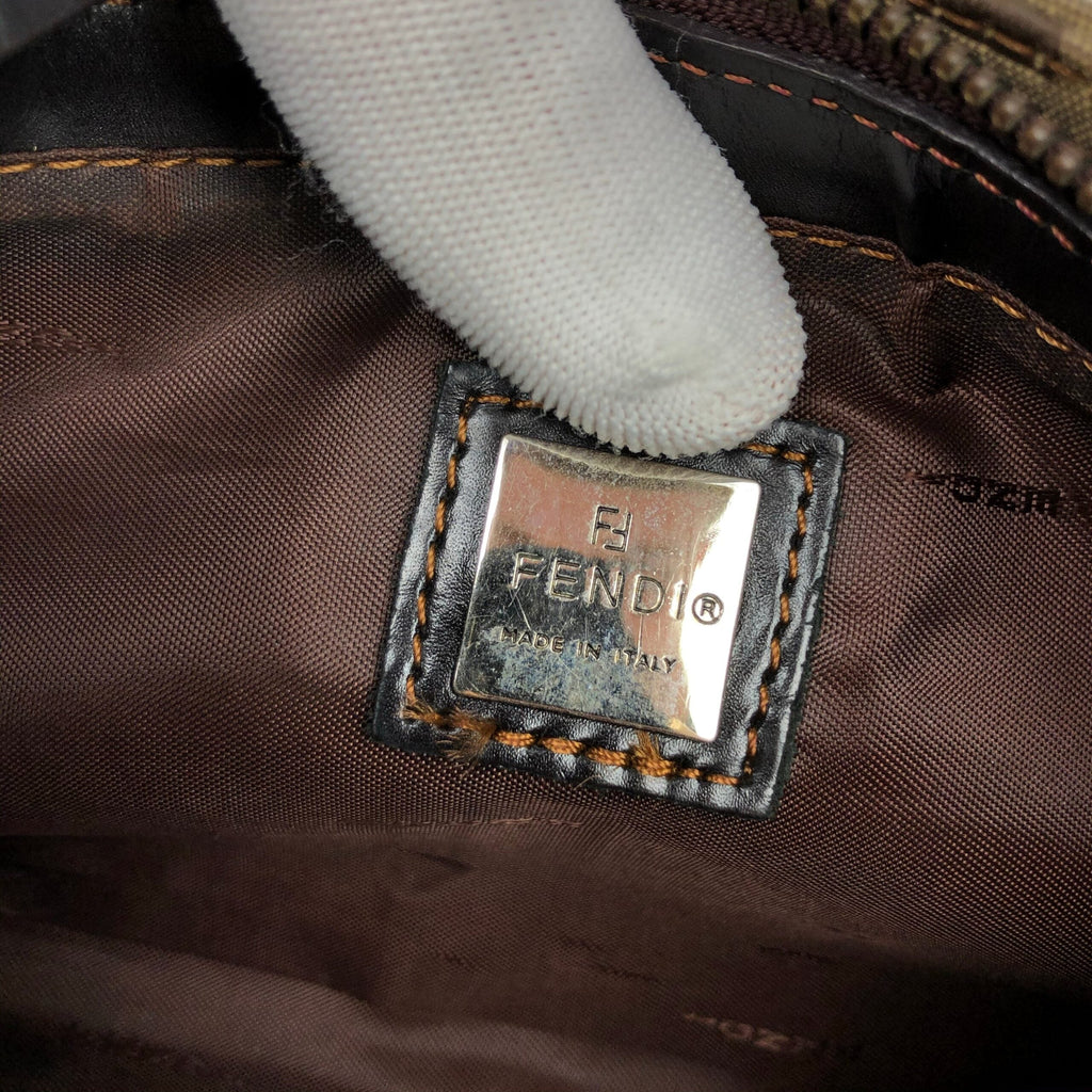FENDI ZUCCA SHOULDER BAG