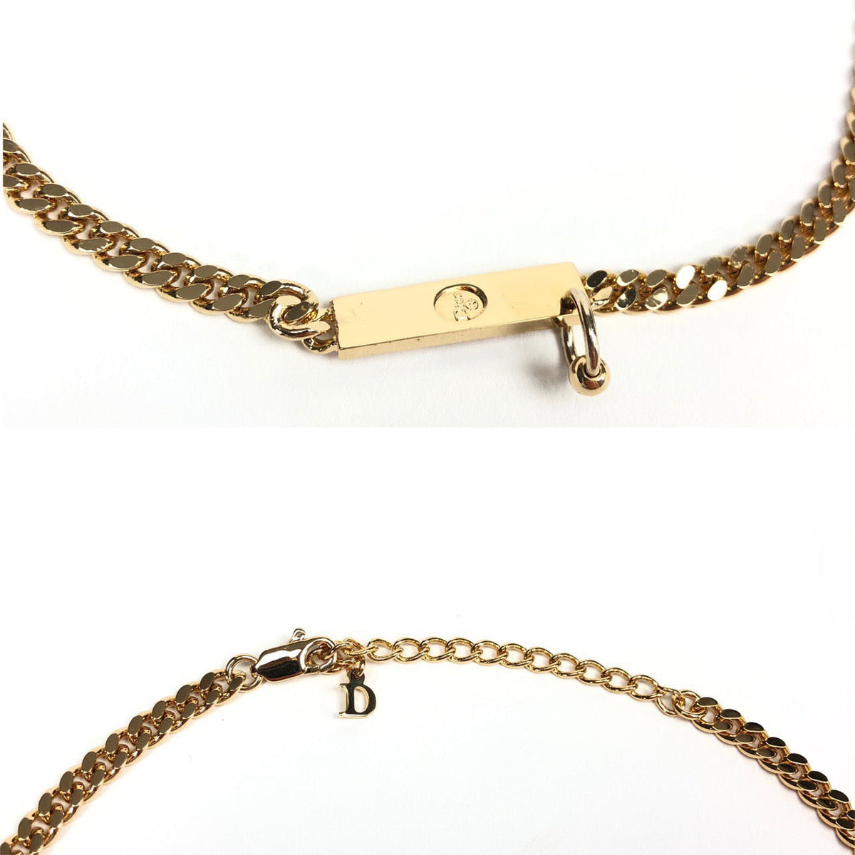 CHRISTIAN DIOR PIERCING CHOKER NECKLACE