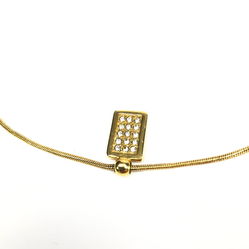 CHRISTIAN DIOR MONOGRAM NECKLACE