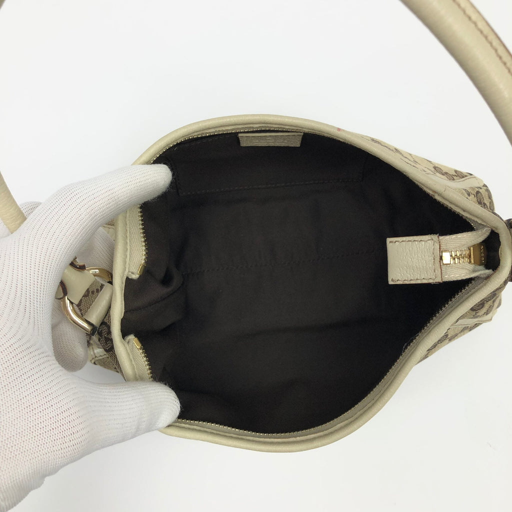 GUCCI MONOGRAM SHOULDER BAG