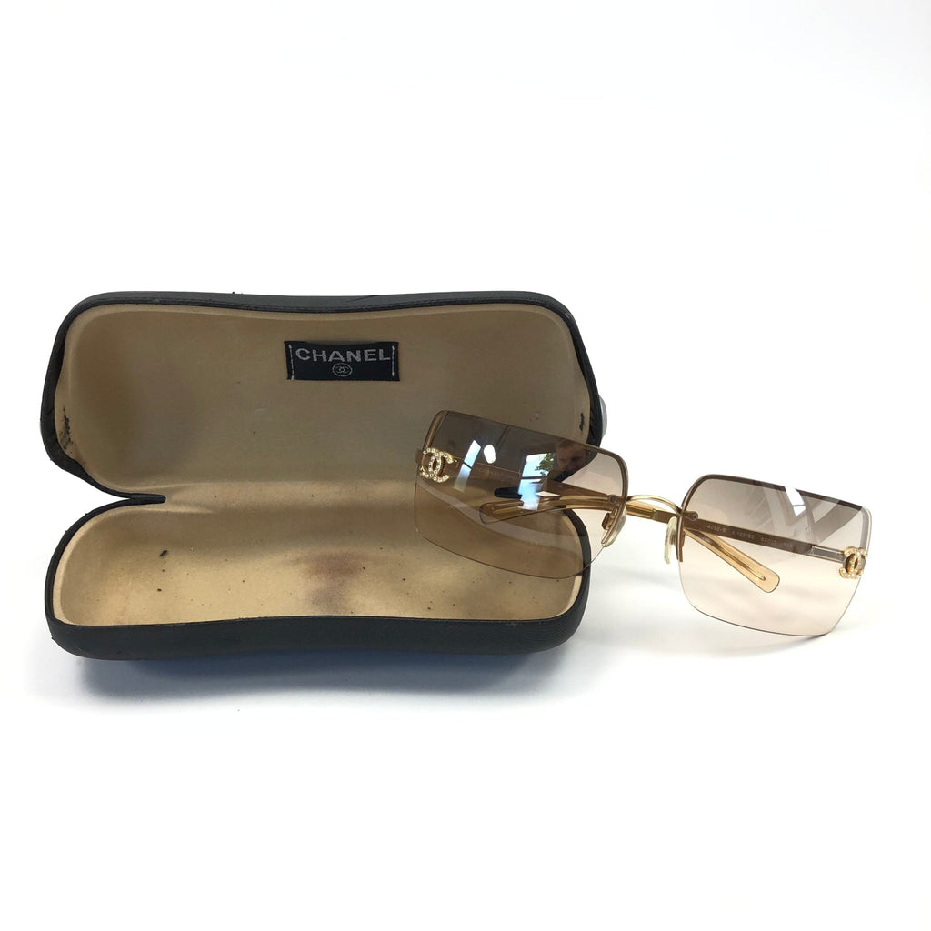 CHANEL RIMLESS SUNGLASSES