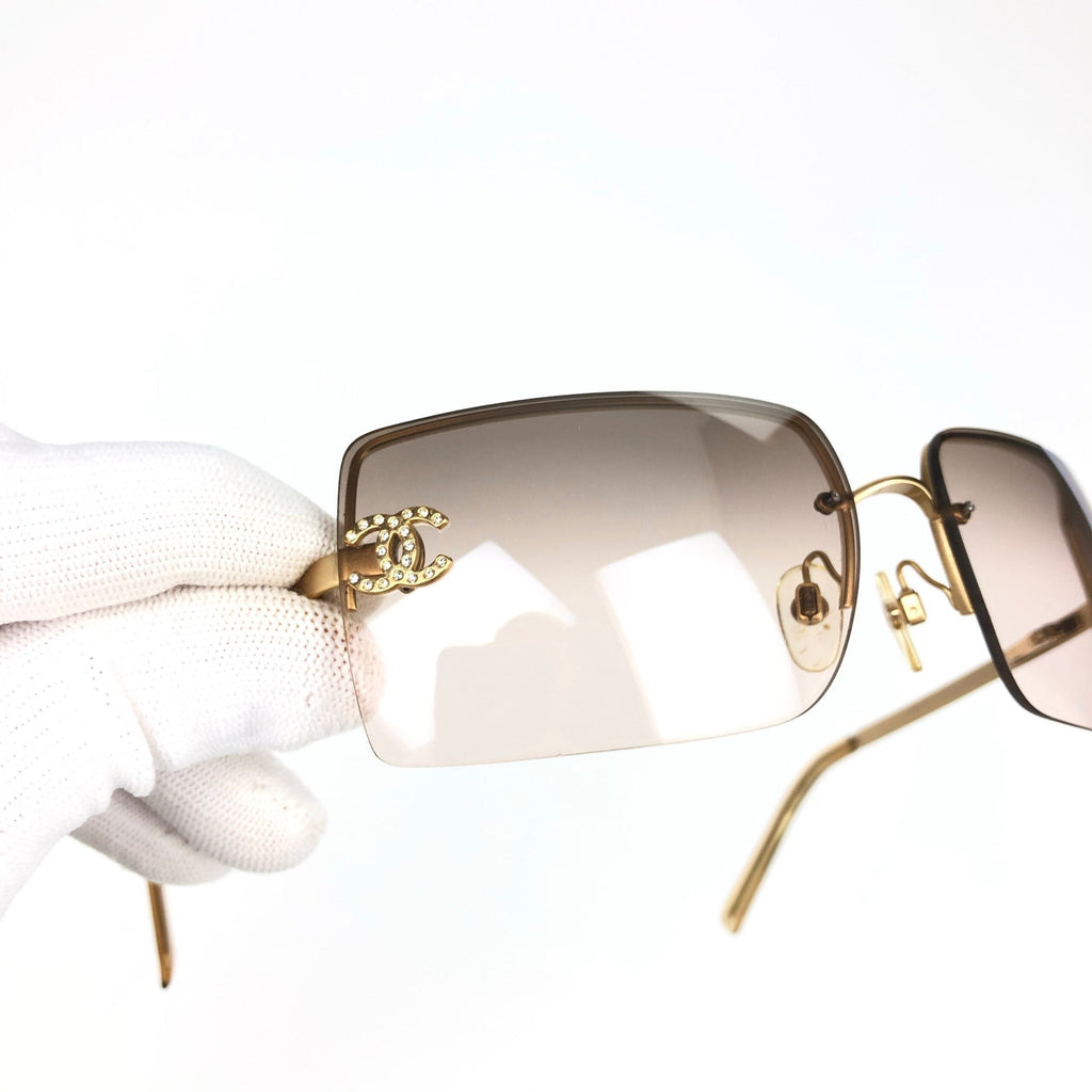 CHANEL RIMLESS SUNGLASSES