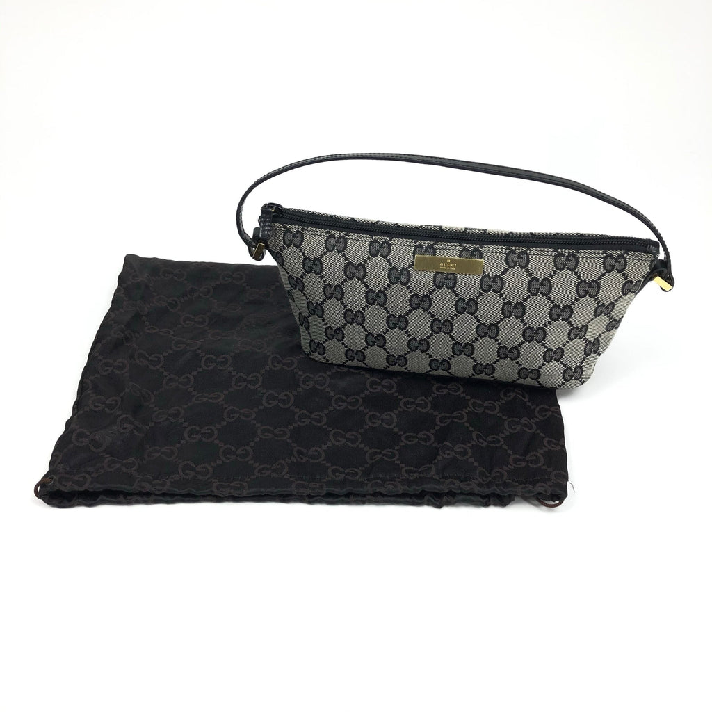 GUCCI MONOGRAM SHOULDER BAG