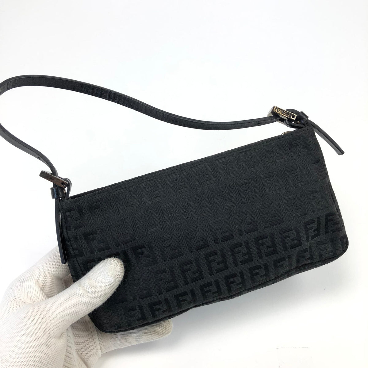 FENDI ZUCCA SHOULDER BAG