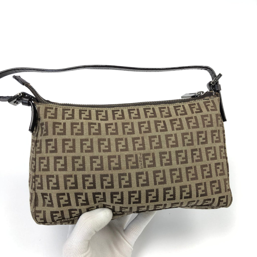 FENDI ZUCCA SHOULDER BAG