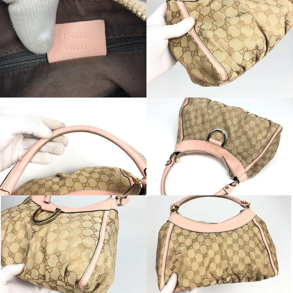 GUCCI MONOGRAM SHOULDER BAG