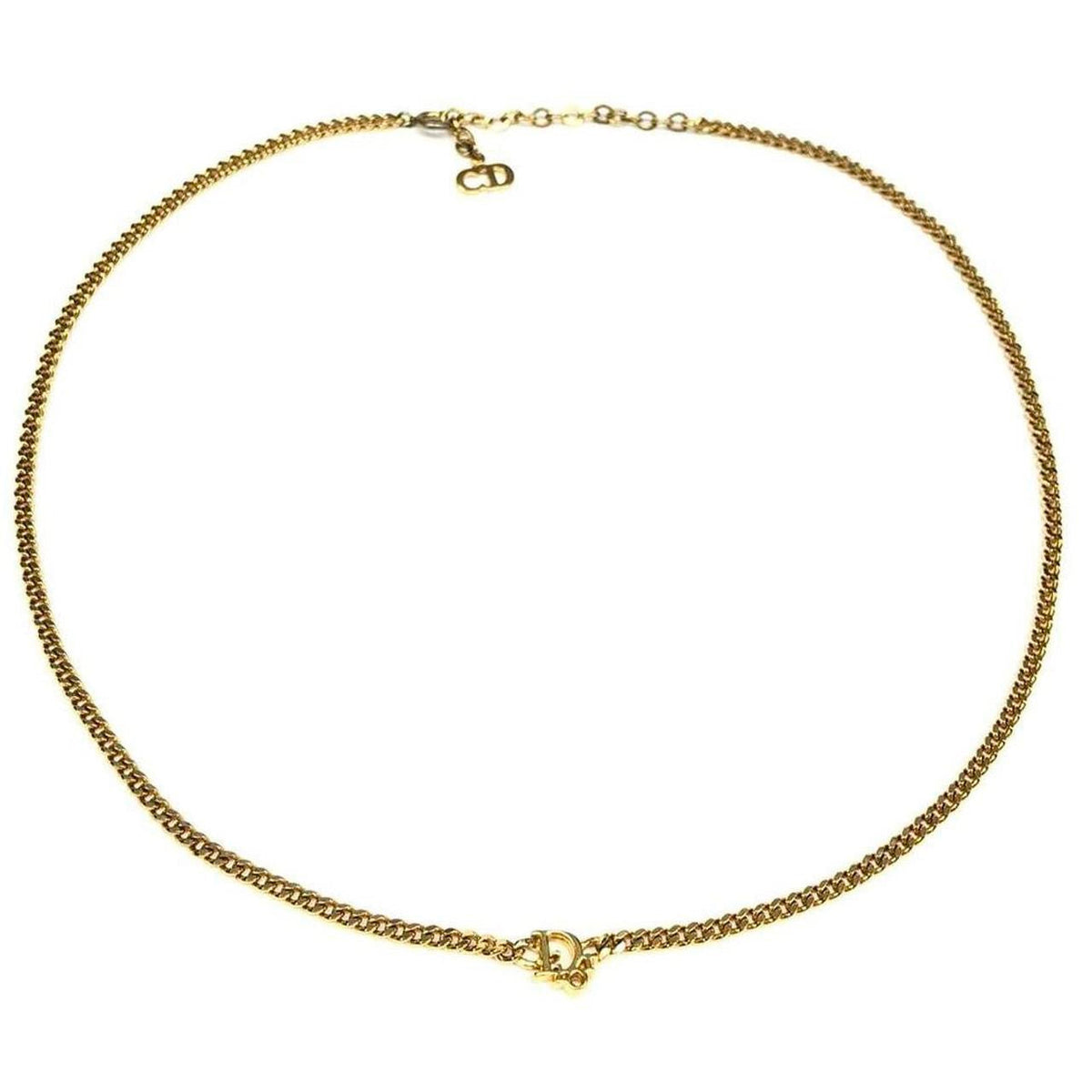 CHRISTIAN DIOR MONOGRAM NECKLACE