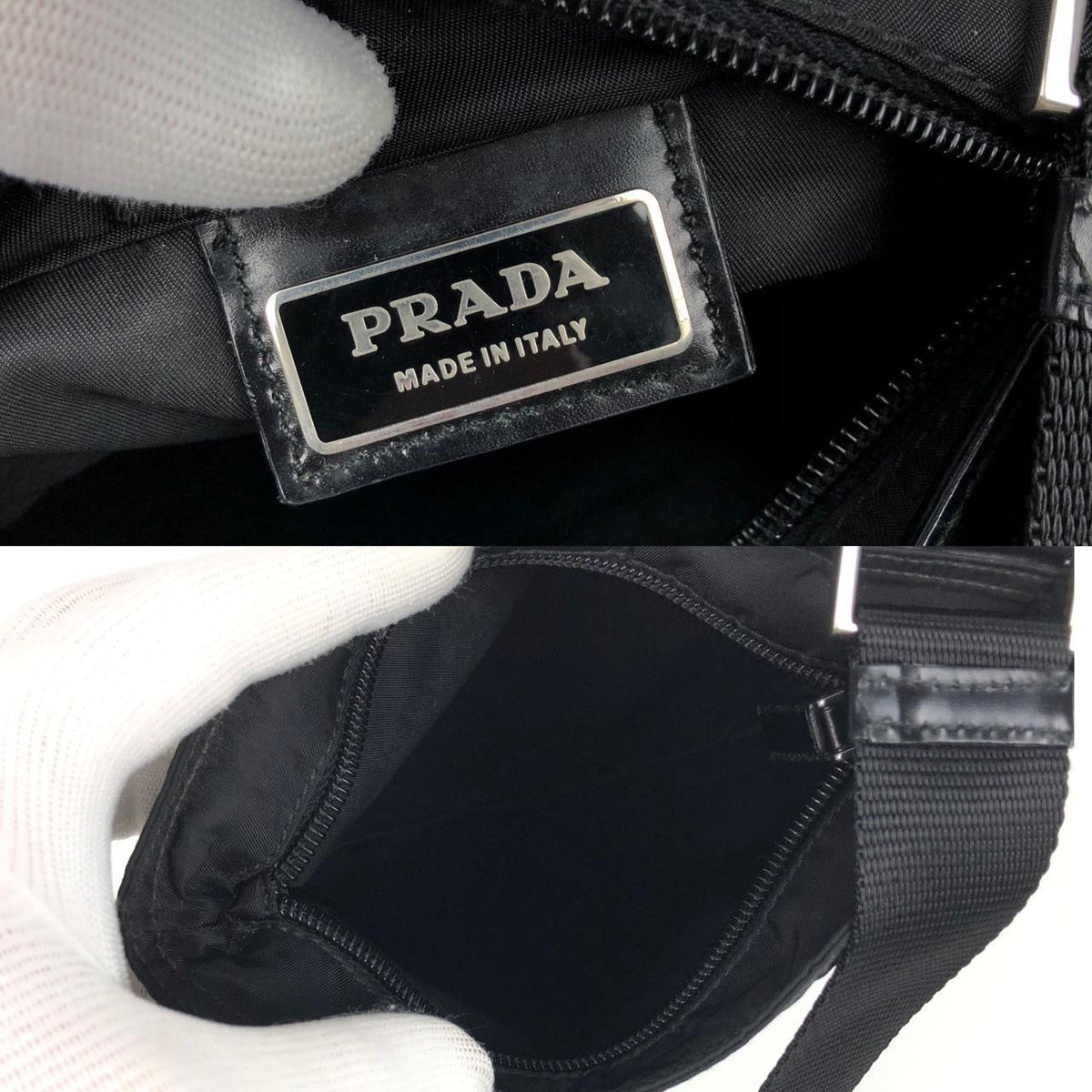 PRADA NYLON CROSSBODY BAG