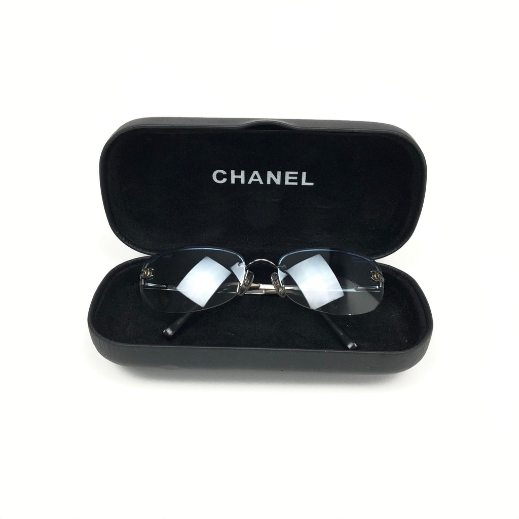 CHANEL RIMLESS SUNGLASSES