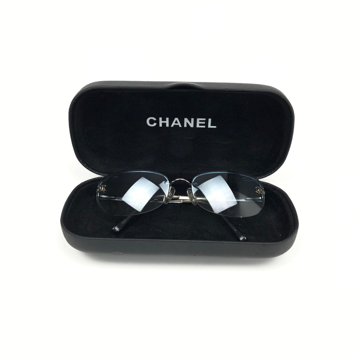 CHANEL RIMLESS SUNGLASSES