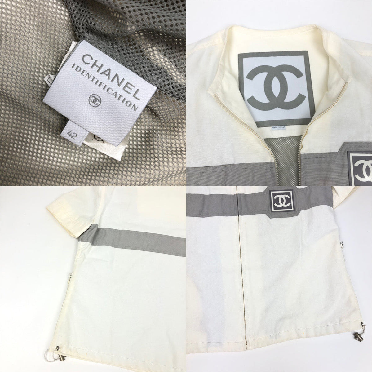 CHANEL IDENTIFICATION SHIRT FROM 2001