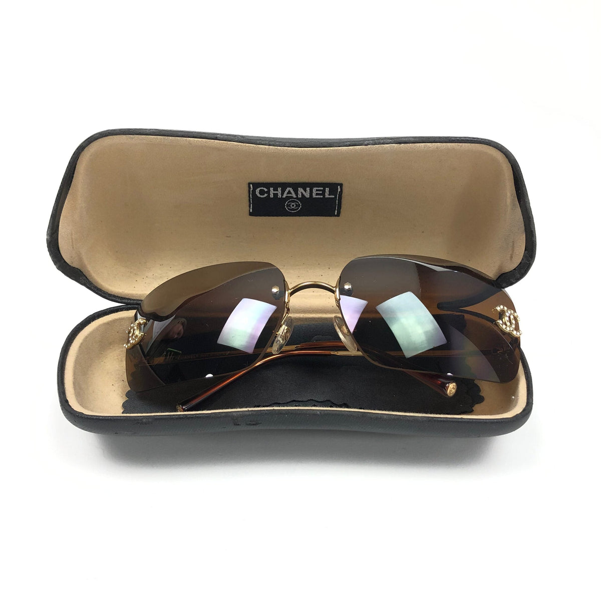 CHANEL RIMLESS SUNGLASSES
