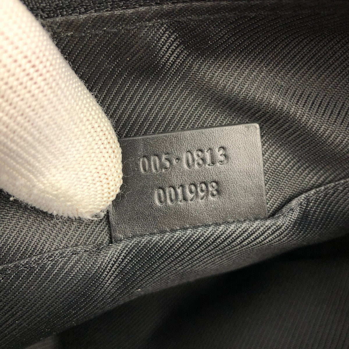 GUCCI MONOGRAM SHOULDER BAG