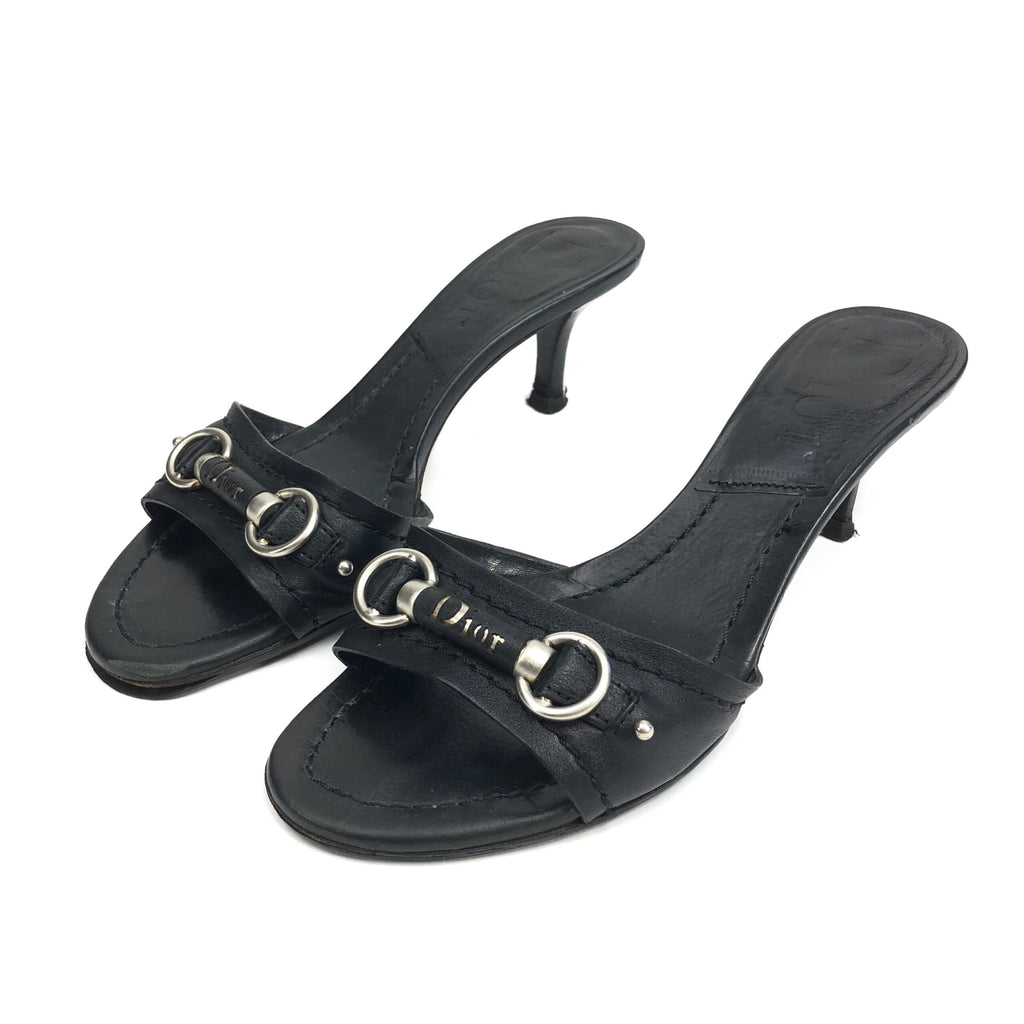 CHRISTIAN DIOR KITTEN HEELS -  UK 3 / US 5 / EU 36