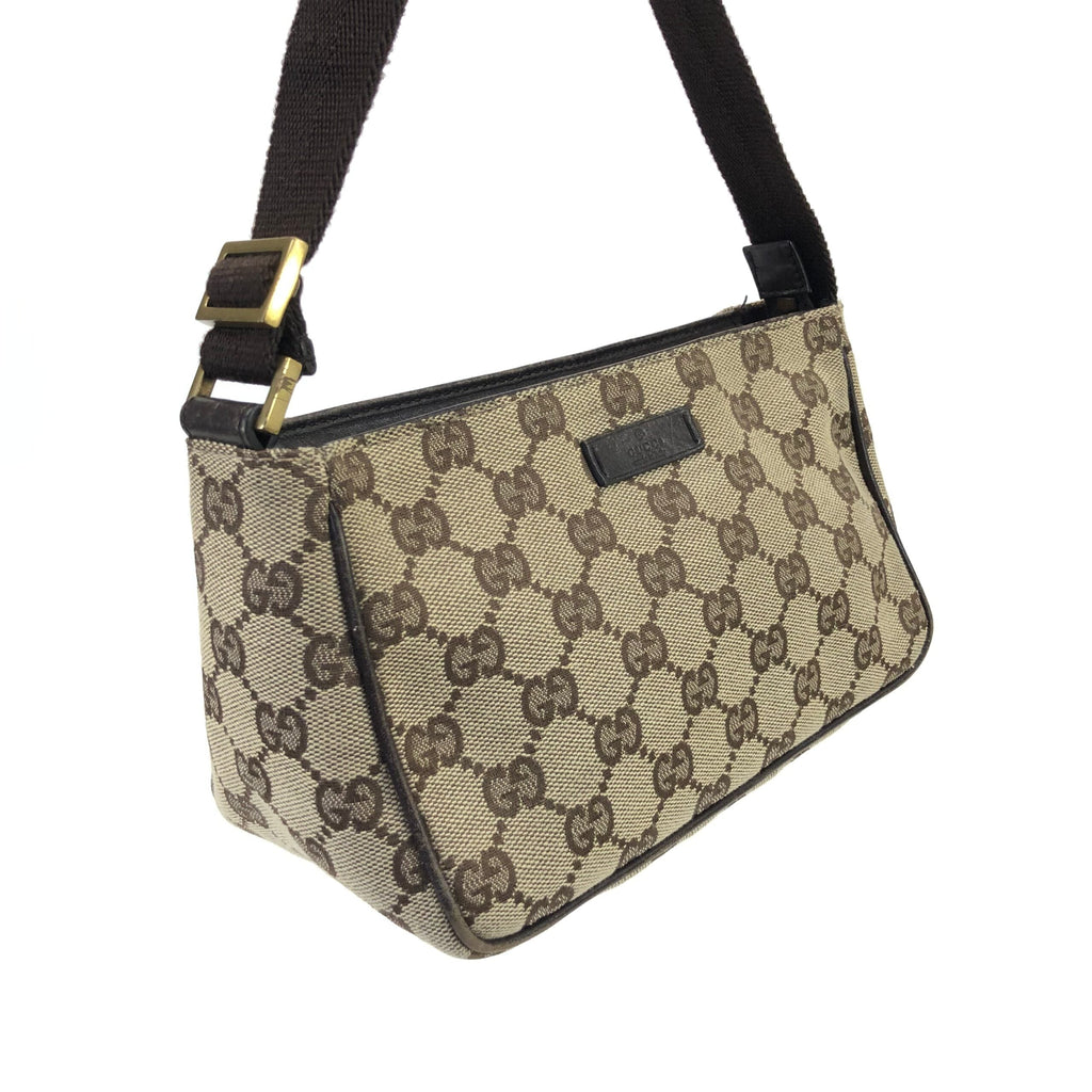 GUCCI MONOGRAM SHOULDER BAG