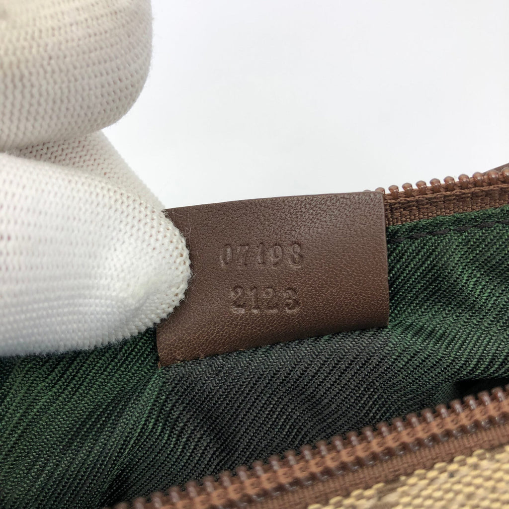 GUCCI MONOGRAM SHOULDER BAG