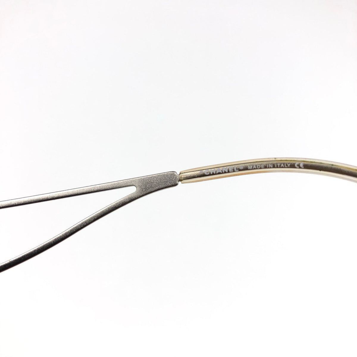 CHANEL RIMLESS VISOR SUNGLASSES