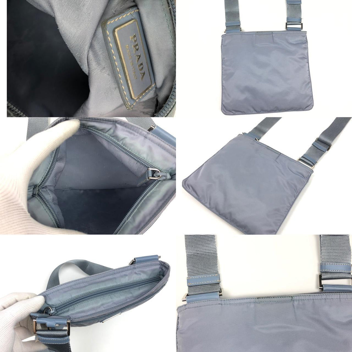 PRADA NYLON CROSSBODY BAG