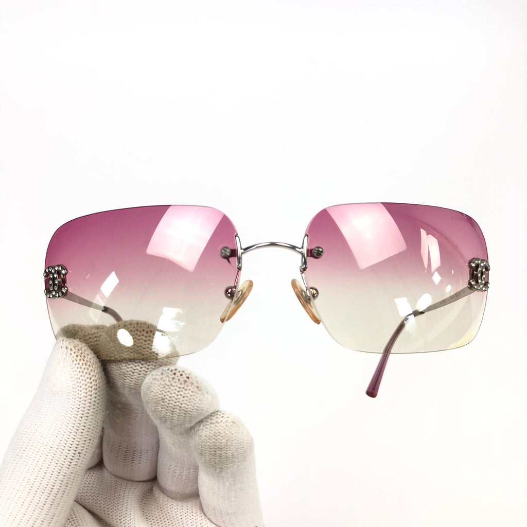 CHANEL RIMLESS SUNGLASSES