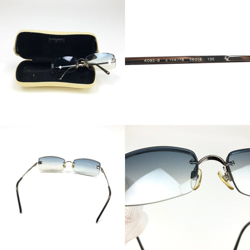 CHANEL BLUE GRADIENT SUNGLASSES