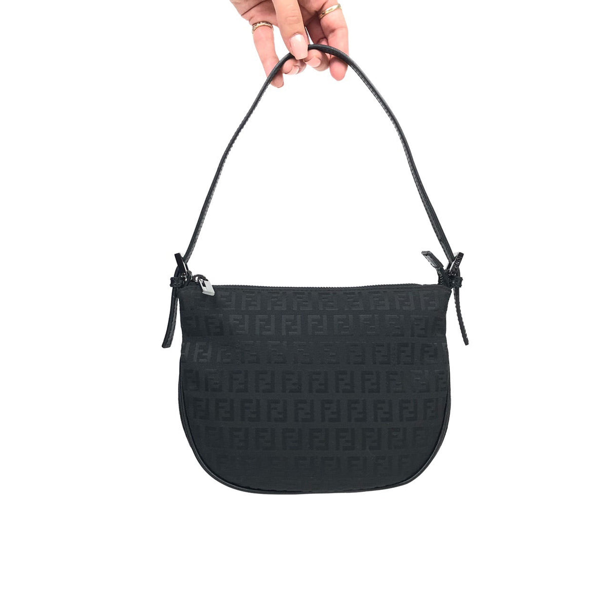 FENDI ZUCCA SHOULDER BAG