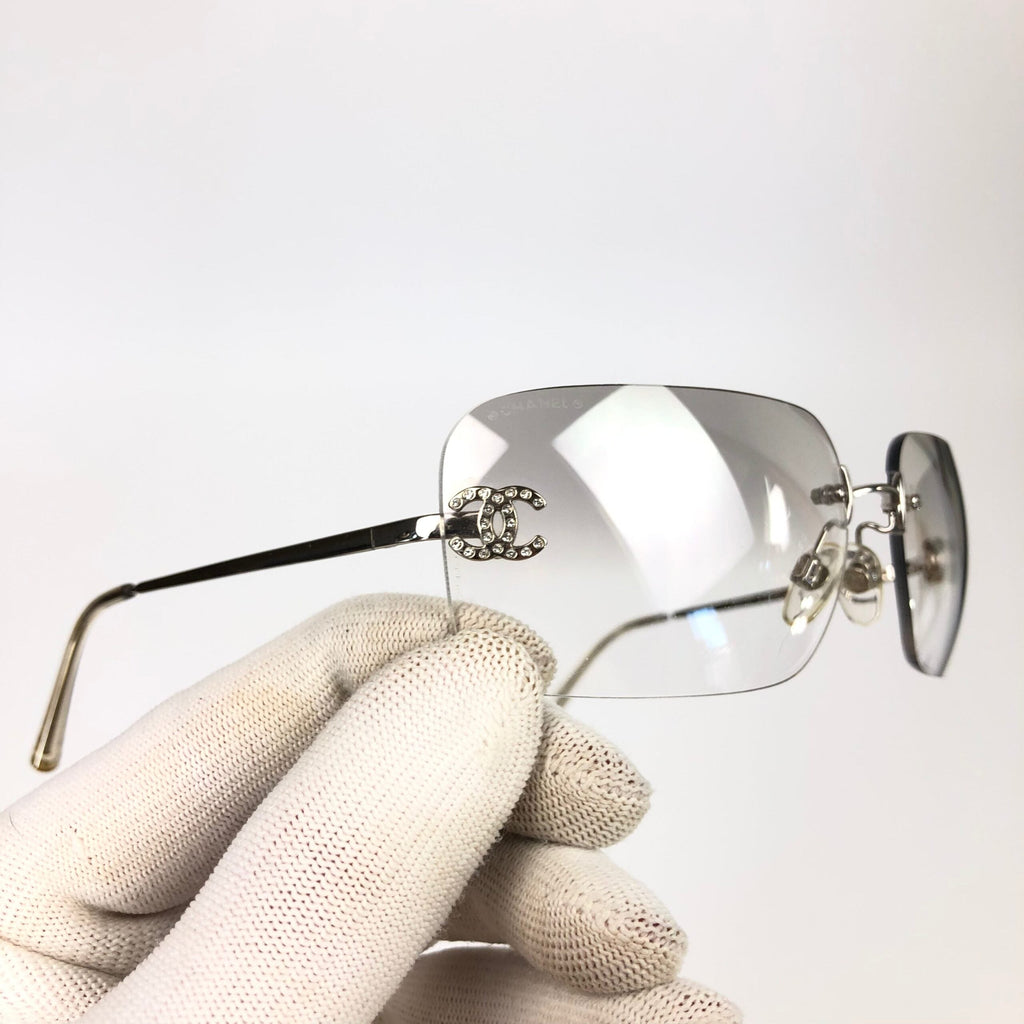 CHANEL RIMLESS SUNGLASSES