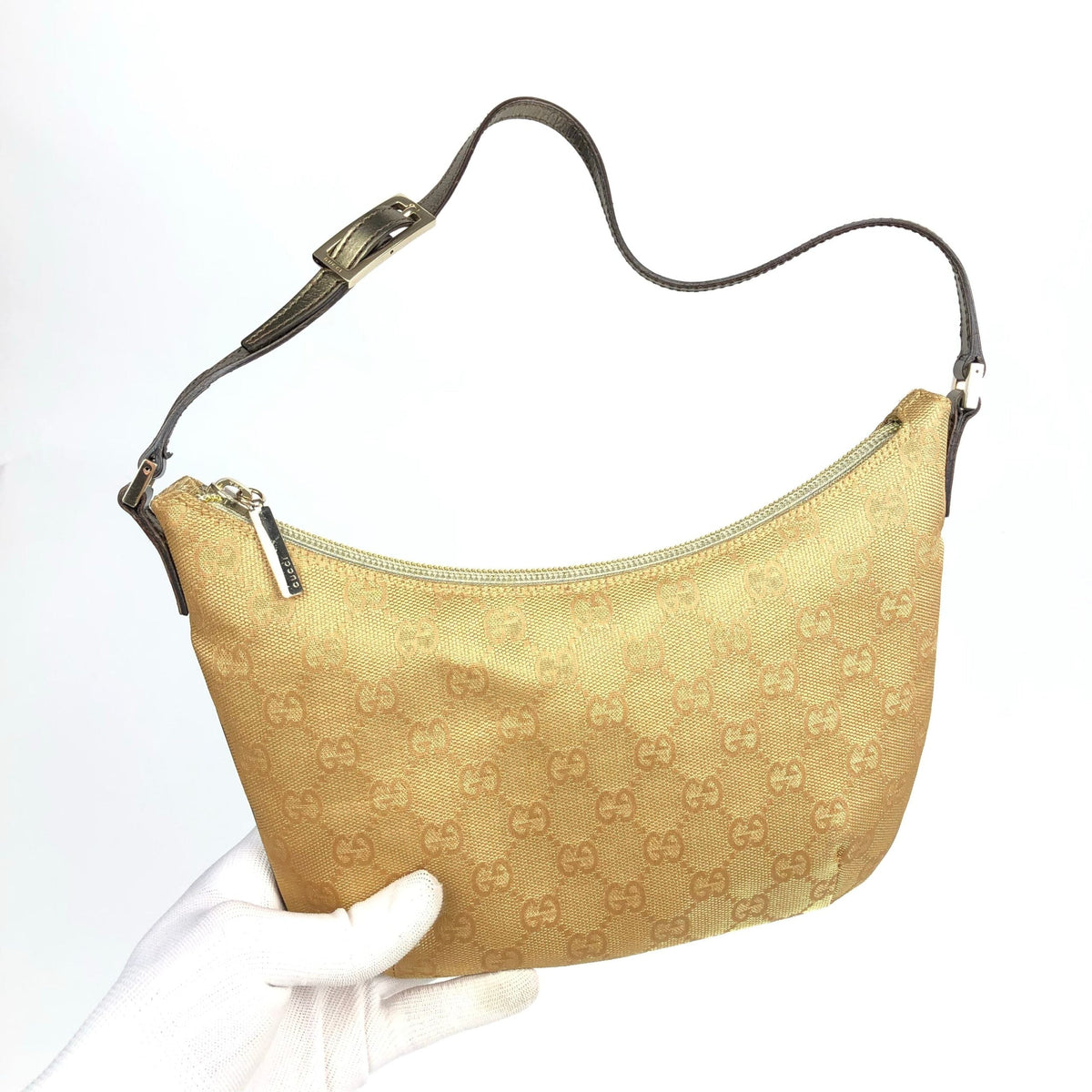 GUCCI MONOGRAM SHOULDER BAG