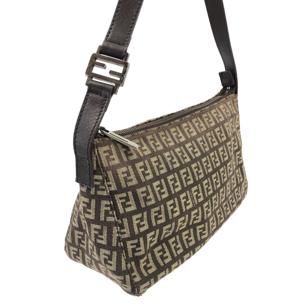 FENDI ZUCCA SHOULDER BAG