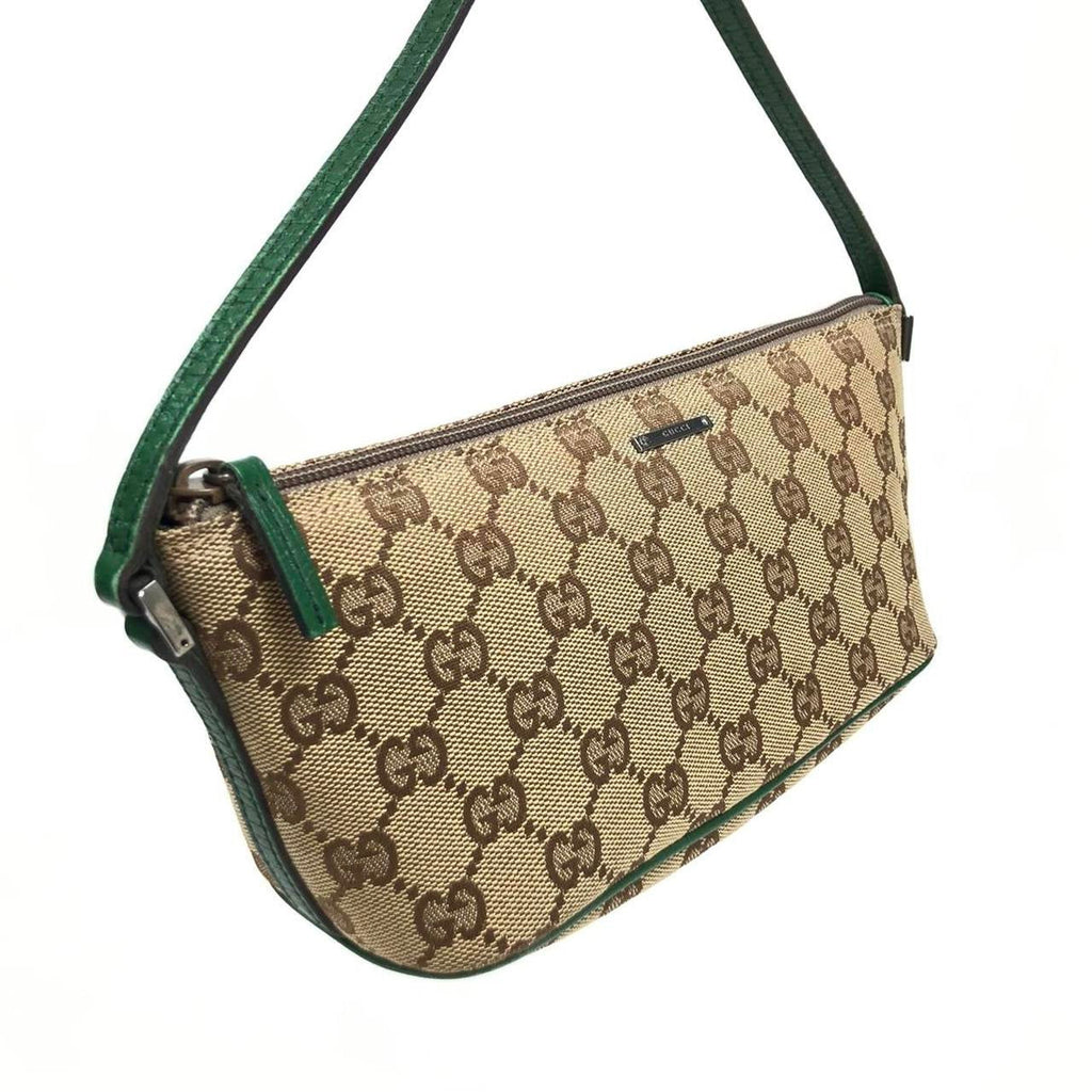 GUCCI MONOGRAM SHOULDER BAG