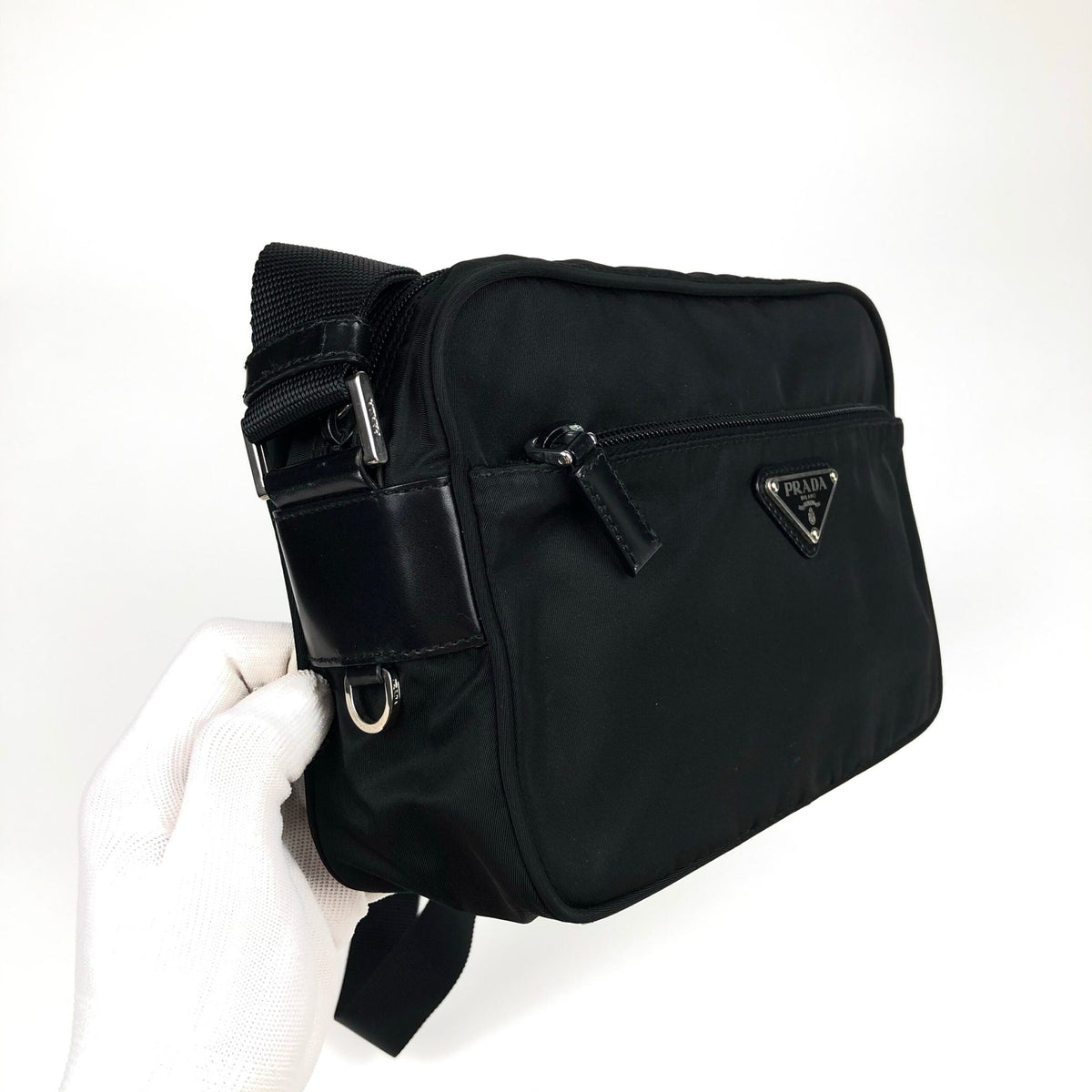 PRADA NYLON CROSSBODY BAG