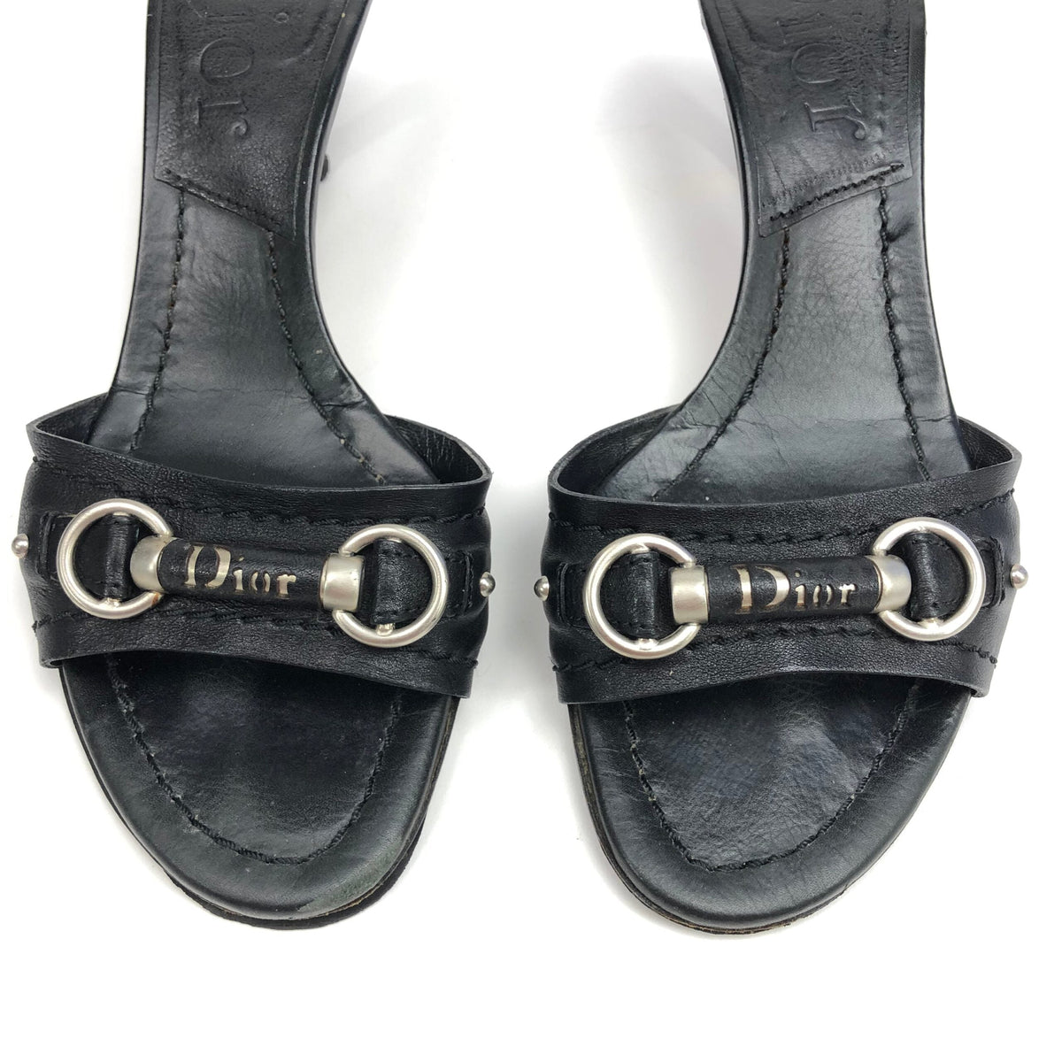 CHRISTIAN DIOR KITTEN HEELS -  UK 3 / US 5 / EU 36