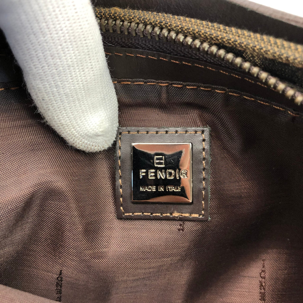 FENDI ZUCCA SHOULDER BAG