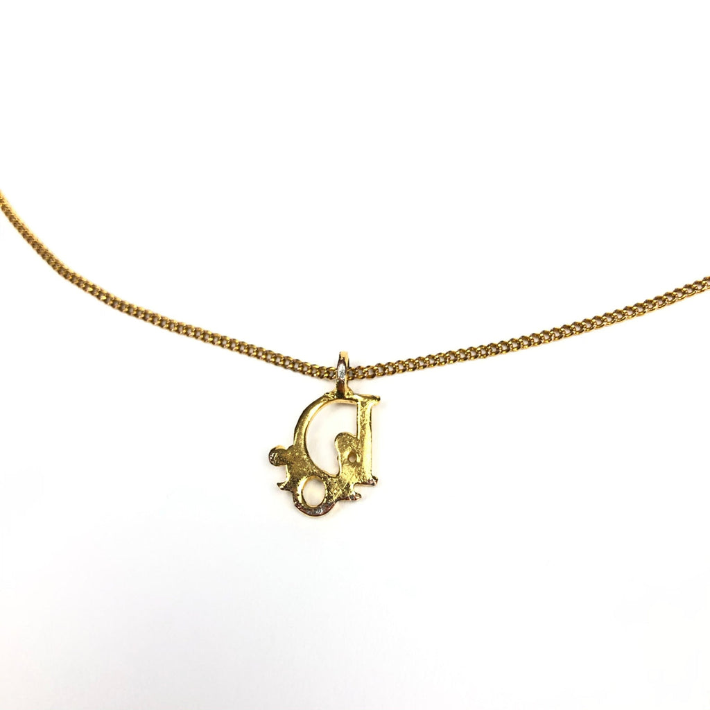 CHRISTIAN DIOR MONOGRAM NECKLACE